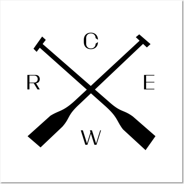 Rowing Crew Wall Art by RowingParadise